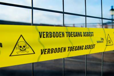 Ruim honderd bedrijven gebruikten reinigingsmiddel met asbest