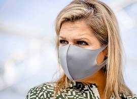Dit draagt koningin Máxima tijdens werkbezoek in Dubai