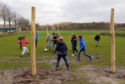 Is het veilig spelen op trapveldje in Zegge?