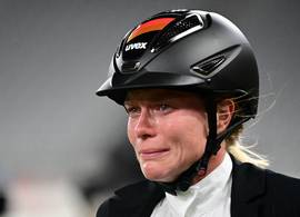 Duitse coach gediskwalificeerd van Spelen om mishandeling paard