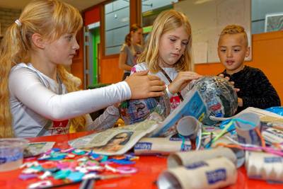 Ook Zunderts kindercorso heeft z'n eigen vaandelfeest: ‘Net een kinderfeestje’