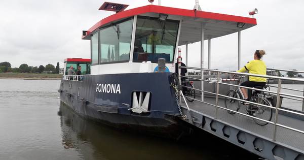 Veer Pomona tussen Wamel en Tiel langer in reparatie dan verwacht