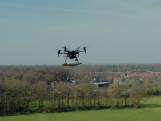 Verjaardagscadeau in Bentelo met drone bezorgd