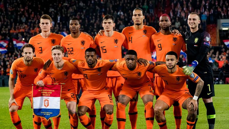 Oranje met Blind, De Jong en De Ligt tegen Duitsland | Het ...