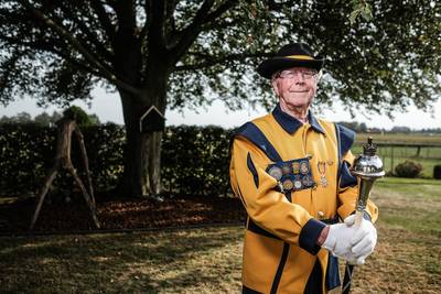 Reinier Hilderink (88) nog één keer voor de fanfare uit in Keijenborg