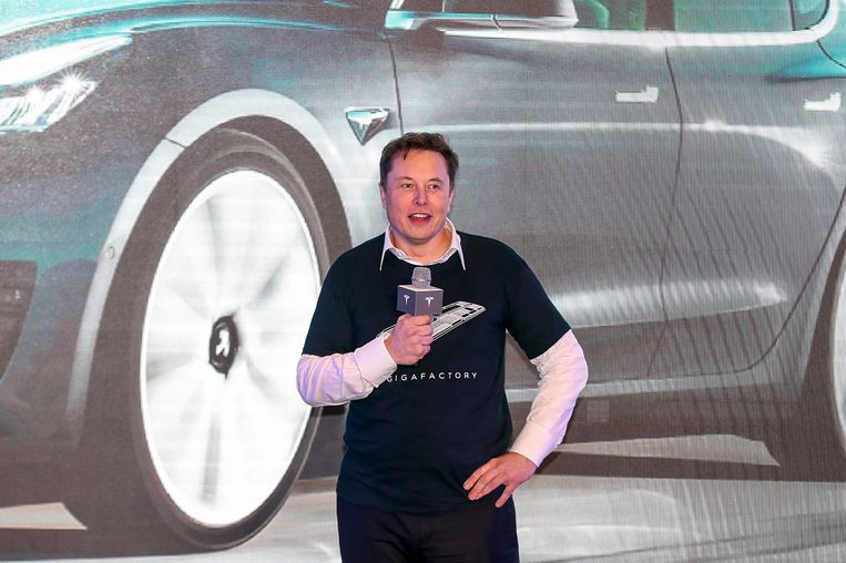 CEO van Tesla Elon Musk op archiefbeeld.