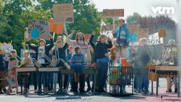 Klimaatprotest in De Akker