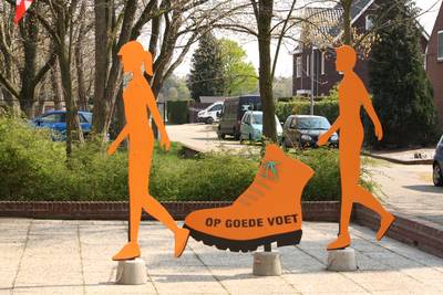Mill wandelt voor muziekles