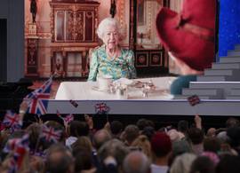 Dit was het jubileumconcert voor koningin Elizabeth