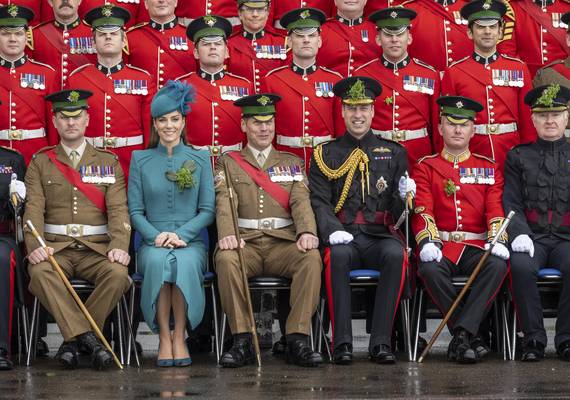 Prinses Catherine schrijft een aardige brief aan ‘haar’ Irish Guards