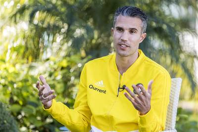 Van Persie spiegelt zich aan Vidic als hij gestopt is