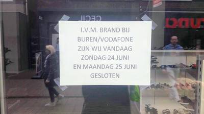 Drie winkels nog dicht na brand in centrum Winterswijk