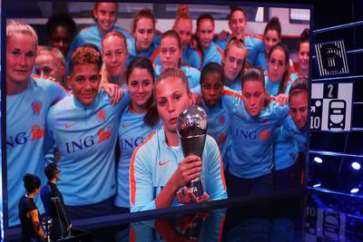 Lieke Martens beste voetbalster ter wereld