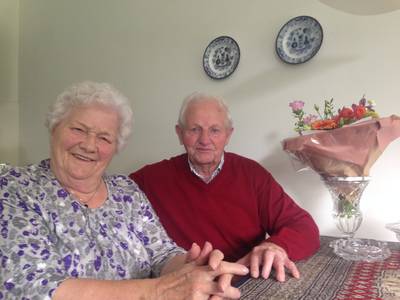 Noud en Luus de Groot vieren hun diamanten feest in Oisterwijk