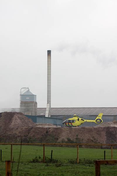 Medewerker raakt gewond bij ongeval op steenfabriek Erlecom
