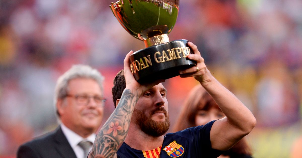 Messi 'man van de match' in Trofeo Joan Gamper, ook ...