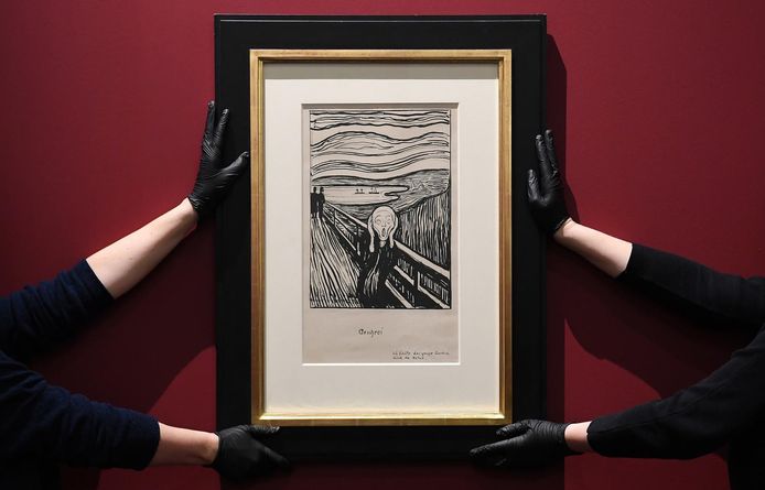 La fin d'un mythe: le personnage du "Cri" de Munch... ne crie pas |  Insolite | 7sur7.be
