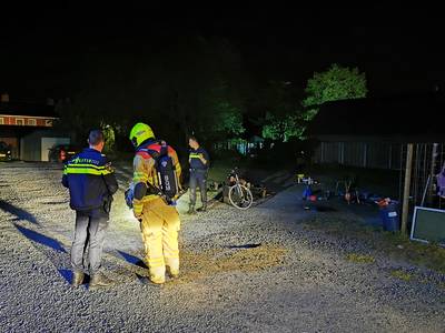 Kraker van oud dorpscafé in Babberich houdt politie en brandweer bezig