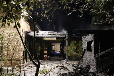Flinke schade na brand bij woning in Mill
