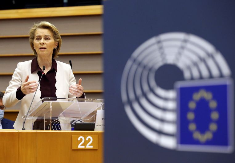 Commissievoorzitter Ursula von der Leyen