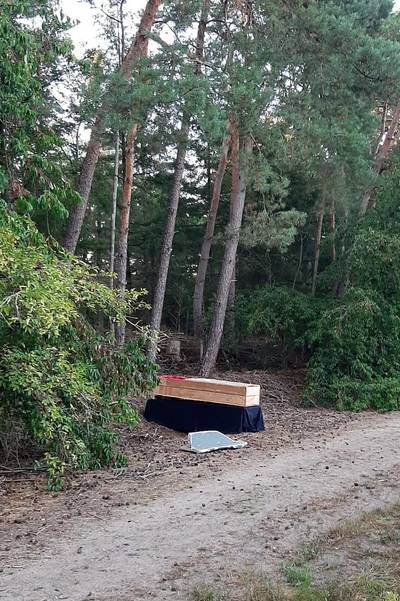 Doodskist jaagt Beerse wandelaars stuipen op het lijf