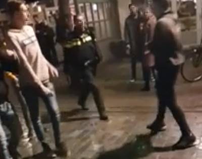 Menigte van honderd Brabantse jongeren keert zich tegen politie