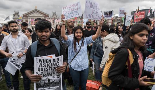 Indiërs in Nederland zijn solidair: ‘Als ze in India mensen de mond snoeren, schreeuwen we hier nog harder’