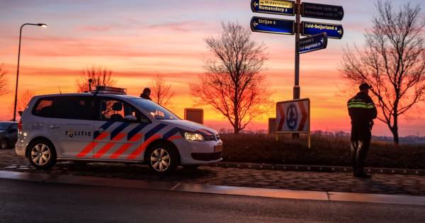 Zwaar ongeval op Blaaksedijk bij Puttershoek.