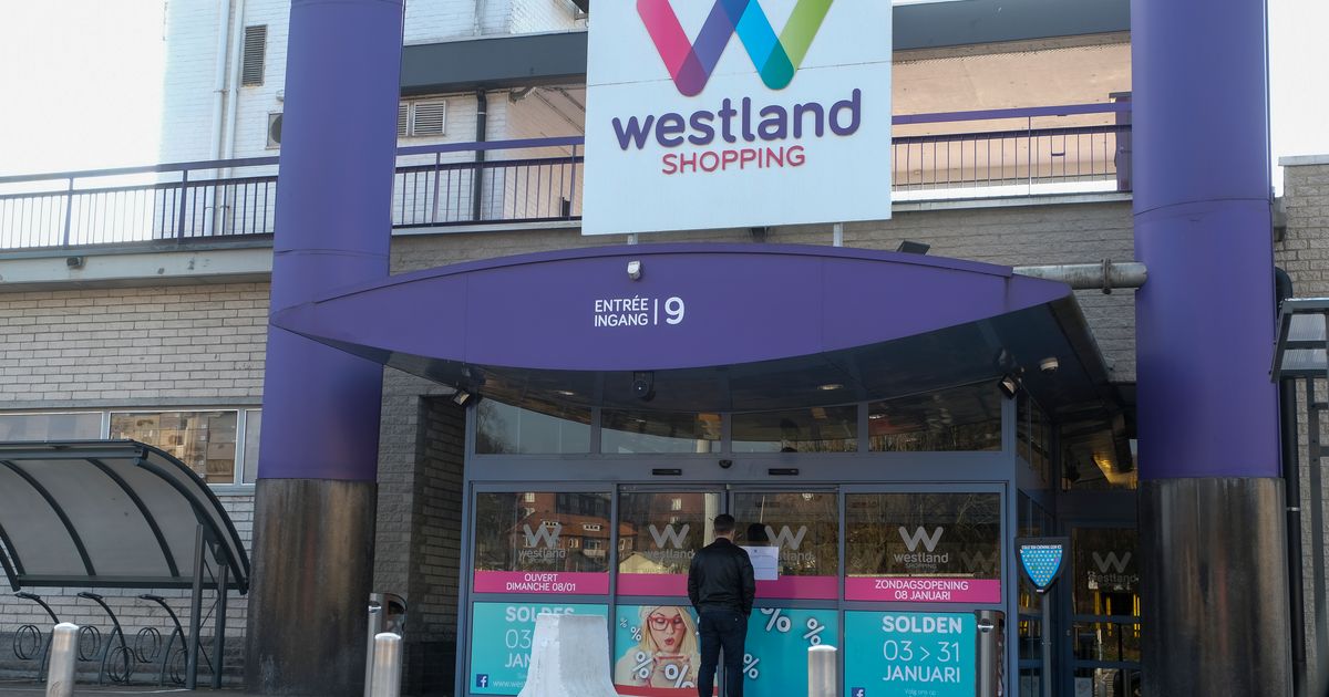 Westland Shopping Center in Anderlecht ontruimd door gaslek Brussel In de buurt HLN