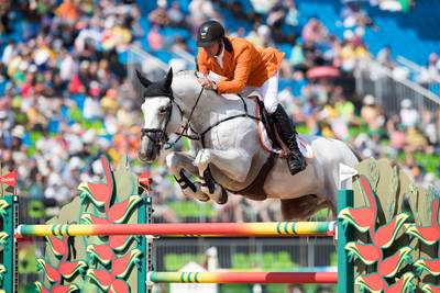 Nederlandse springruiters winnen in Falsterbo