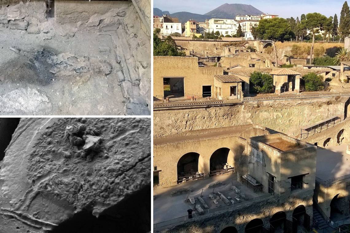 Wereldprimeur door ‘zwarte glinstering’ in schedel: hersenen veranderden in glas na uitbarsting van de Vesuvius