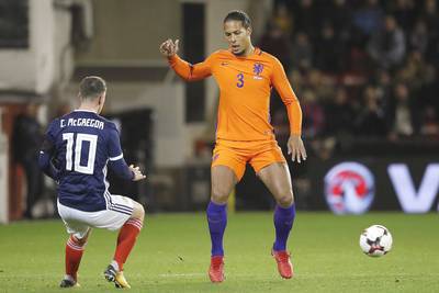 Van Dijk koestert de nul in 'zijn' Schotland