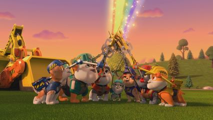 9. De crew bouwt een drive-in bioscoop & De crew vindt een regenboogschat