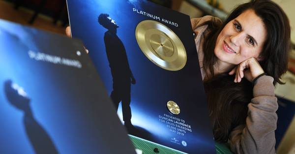 Platina award van Duncan komt uit Beusichem