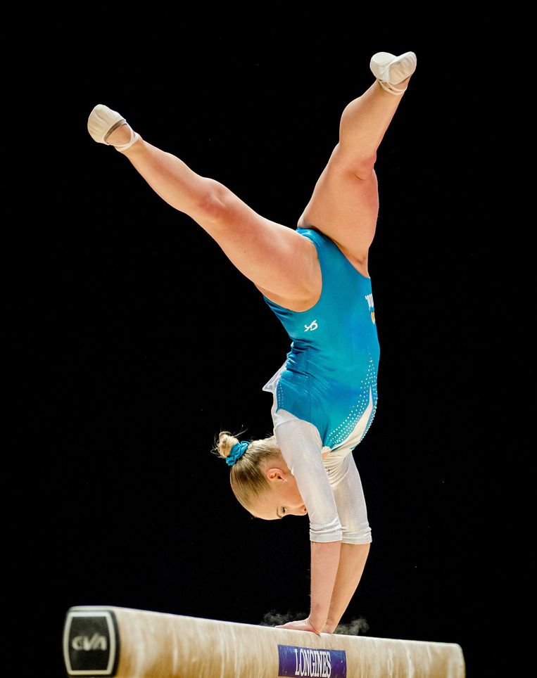 Sanne Wevers pakt zilver op WK Turnen Het Parool