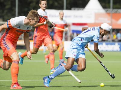 Hockeyers opnieuw onderuit tegen India