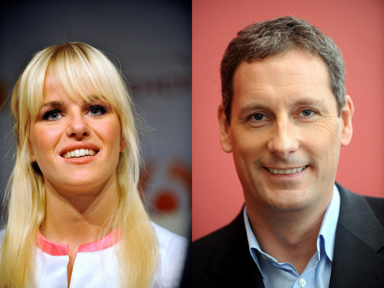 Gert Verhulst samen met Josje van K3 | De Morgen