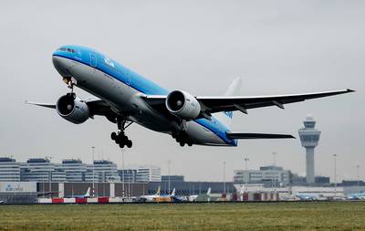 Schiphol heeft veel last van de wind
