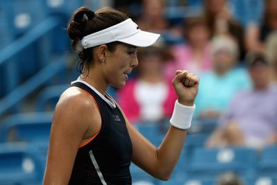 Muguruza door oog van de naald in Cincinnati