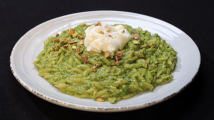 71. Orzotto vert et œuf poché
