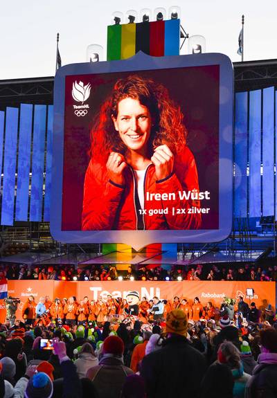 Ireen Wüst verlangt intens naar haar eigen bedje