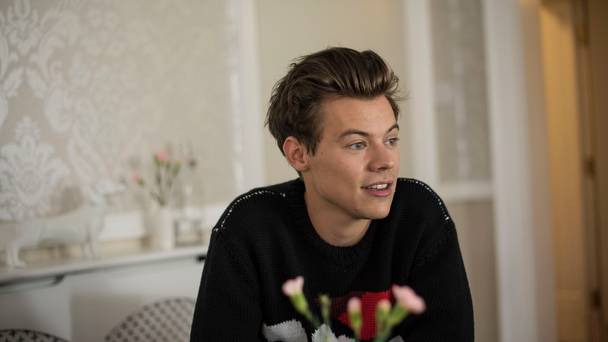 Harry Styles at the BBC