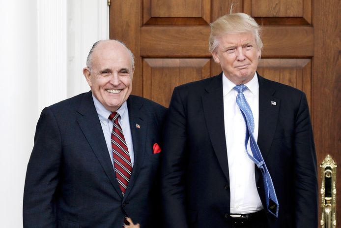 Rudy Giuliani, l'un des protecteurs de Donald Trump.