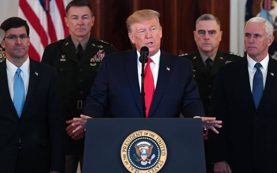 Live - Trump: ‘Te lang Irans gedrag getolereerd. Deze tijden zijn voorbij’