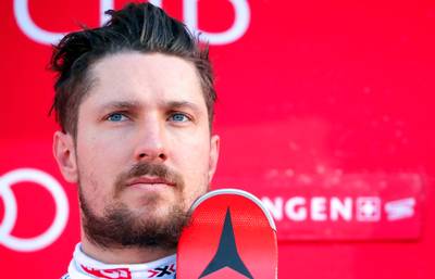 Hirscher blijft slaloms winnen