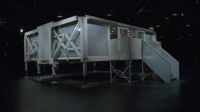 Deze container is binnen vijf minuten een hotelkamer