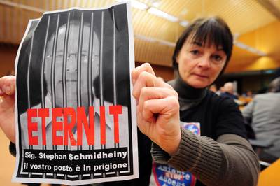 Italiaanse strafzaak tegen Eternit uit Goor biedt asbestslachtoffers hoop