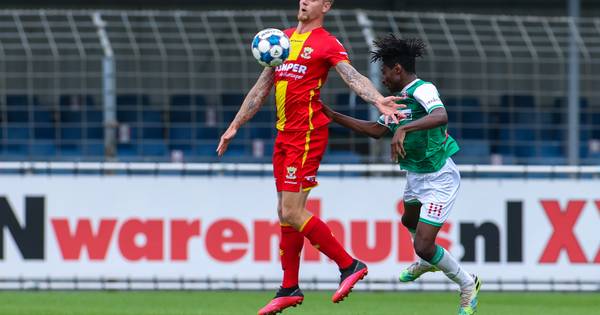 GA Eagles-aanvaller Van Kippersluis: 'Drama dit. Ik had kunnen scoren' - De Stentor