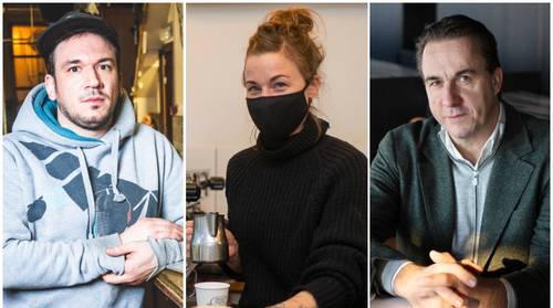 Cafébaas, barista en sterrenchef tellen met gemengde gevoelens af naar 1 mei