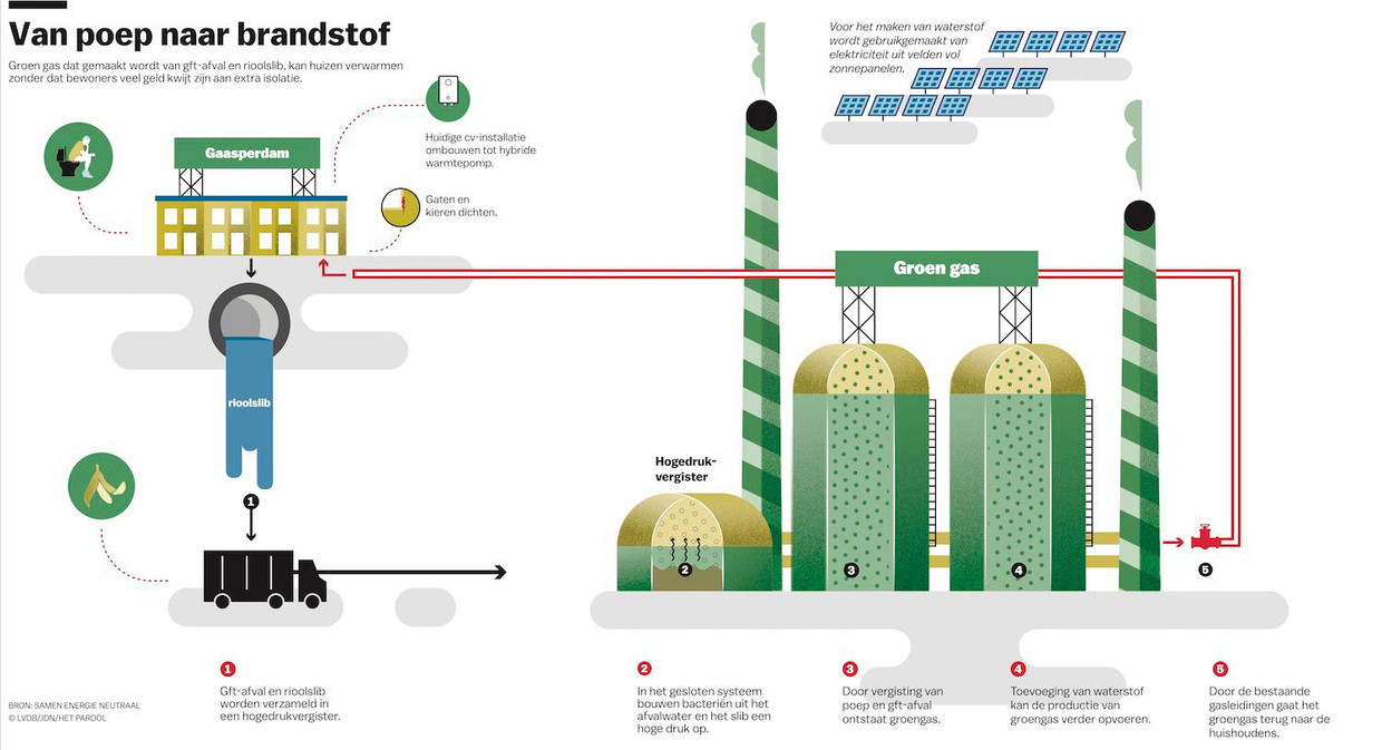 Van Poep Naar Brandstof Verwarmt Groengas Straks Onze Huizen